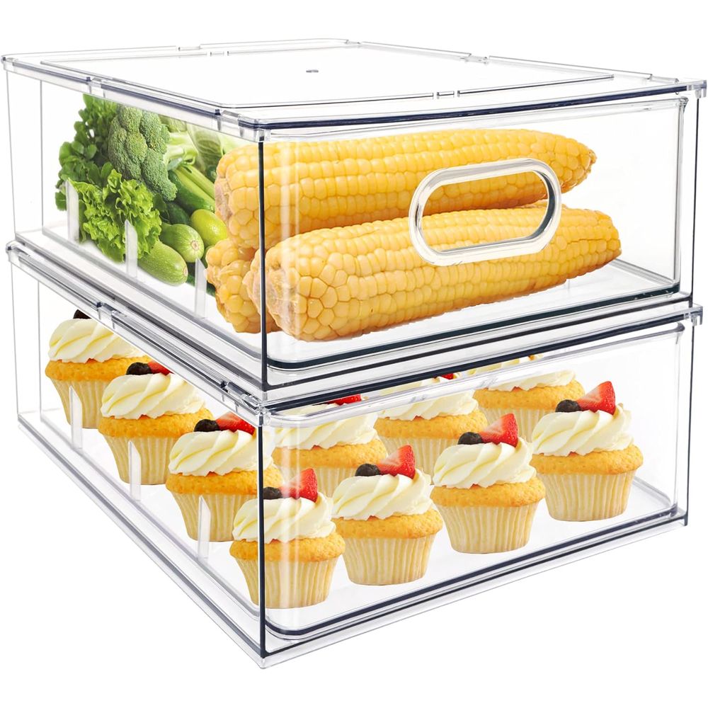 Clear Ridge Pull Out Stackable - Food Storage Without Pantry recensie en prijs