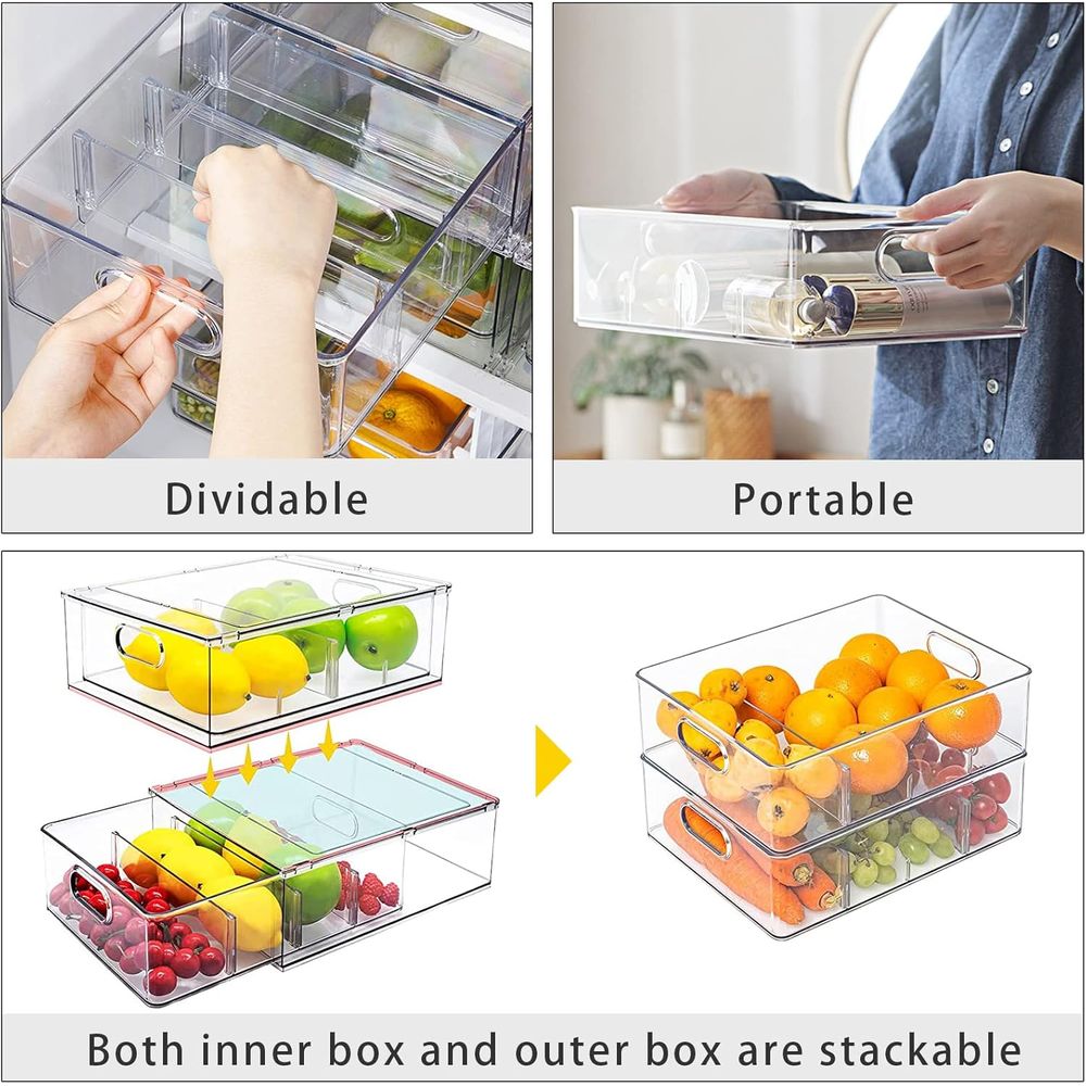 Clear Ridge Pull Out Stackable - Food Storage Without Pantry recensie en prijs
