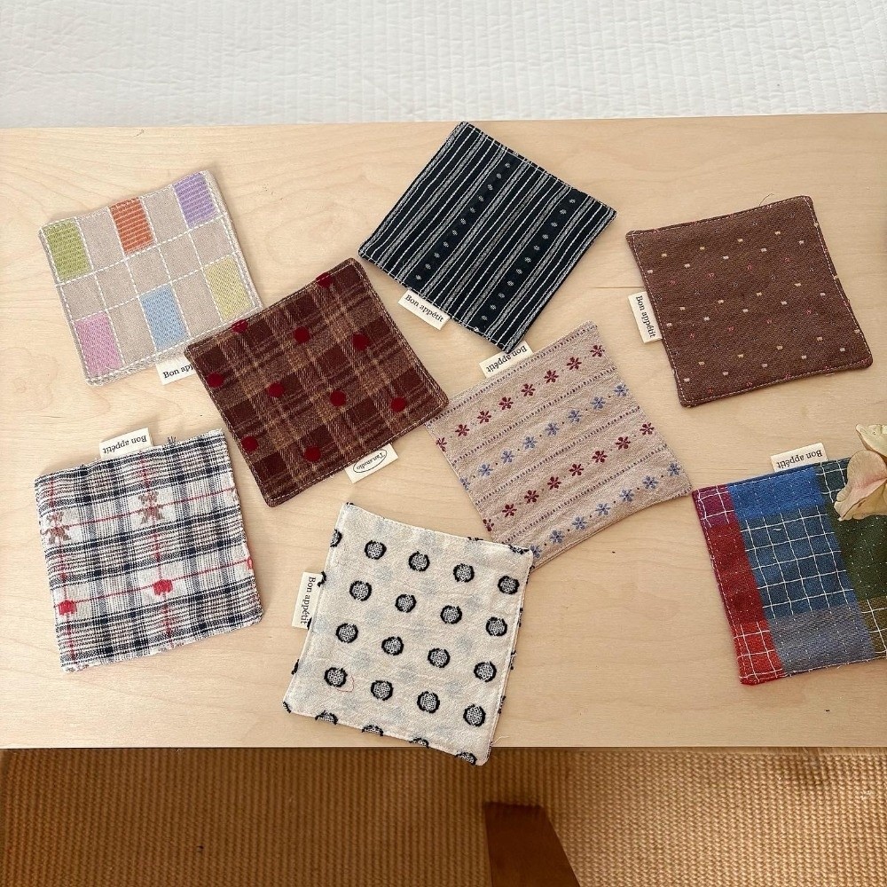 New Colored Water Cup Mat Cott - Food Storage On Table recensie en prijs