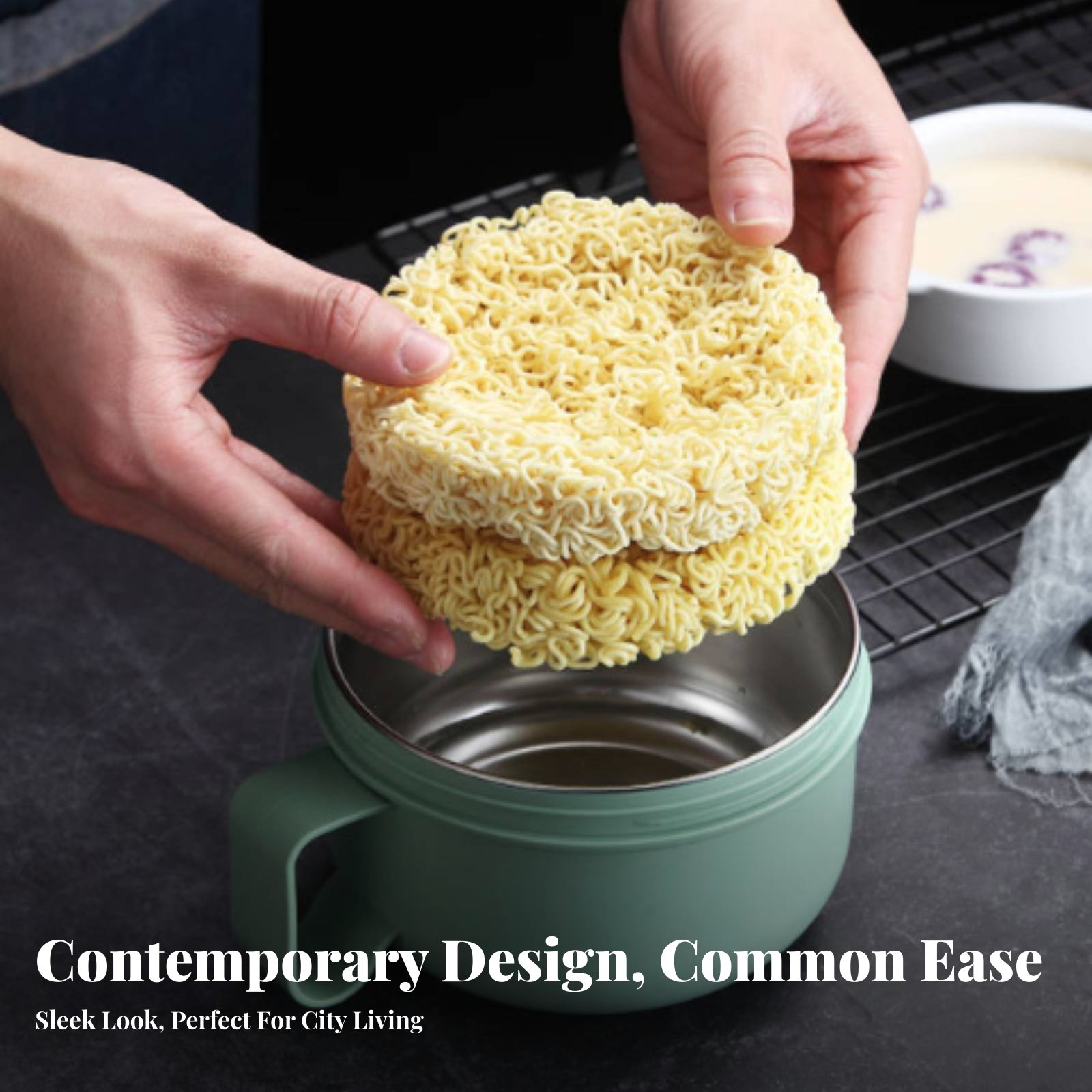 Instant Pasta Bowl, 304 Stainl - Stainless Lunch Box recensie en prijs