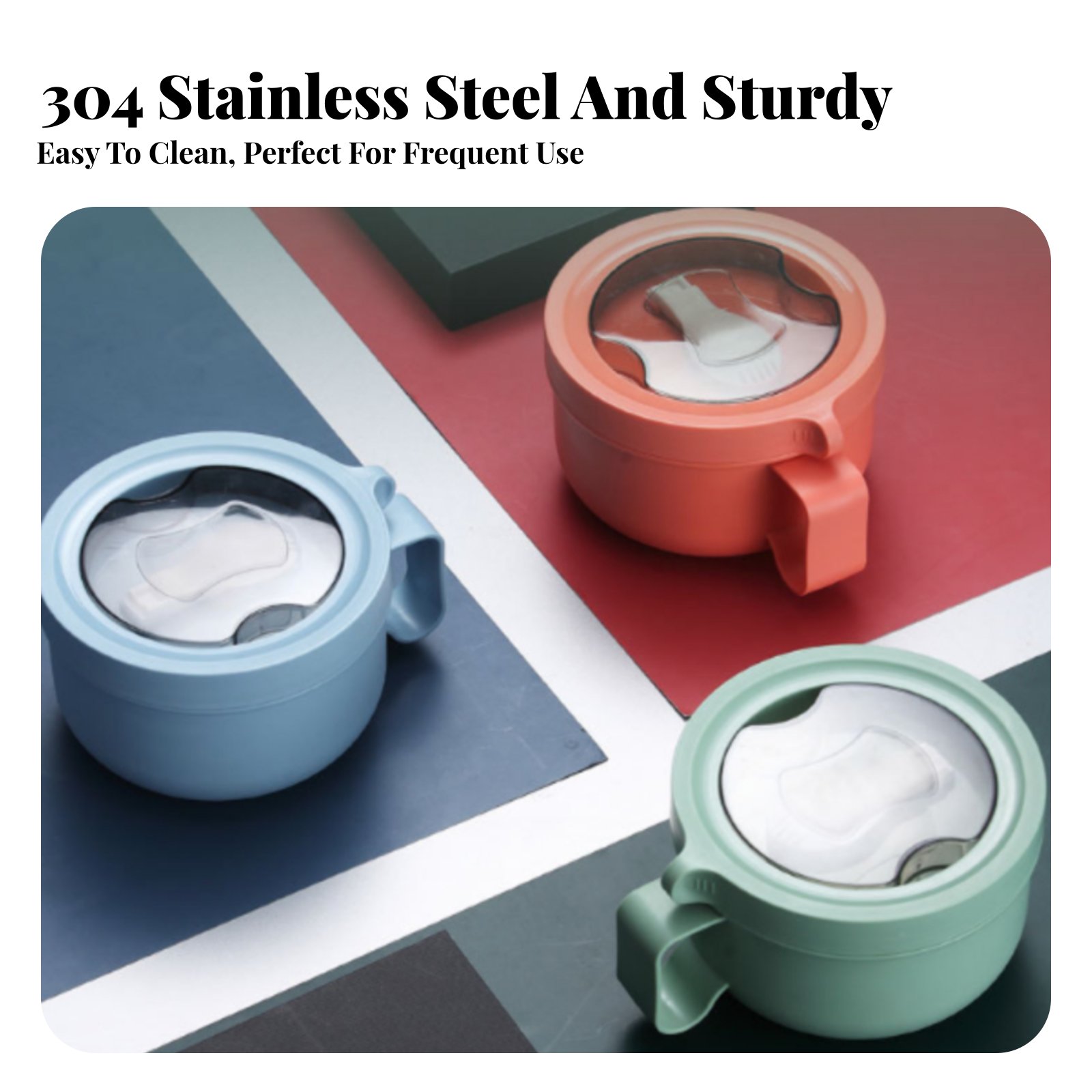 Instant Pasta Bowl, 304 Stainl - Stainless Lunch Box recensie en prijs