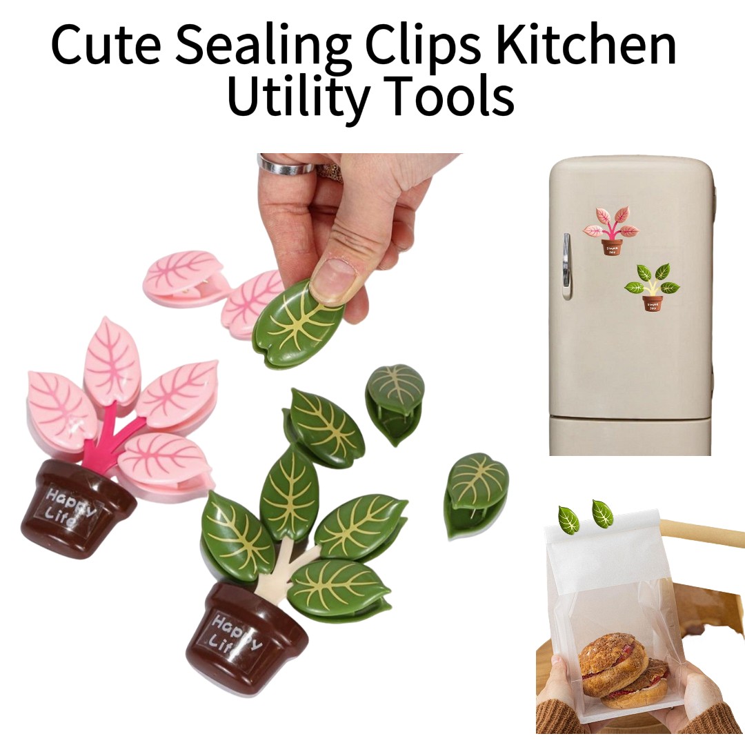Cute Sealing Clips Kitchen Uti - Food Storage Plant recensie en prijs