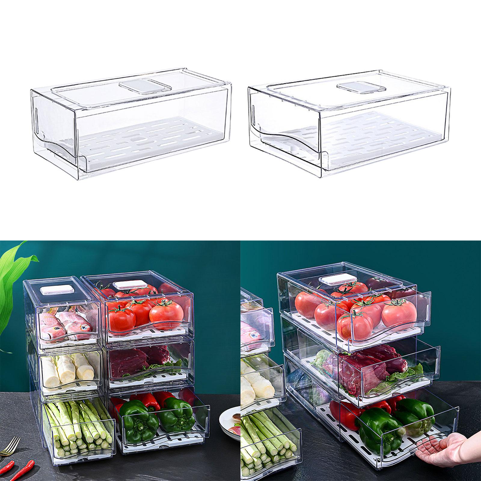 Fridge Drawer Bins Pantry Orga - Food Storage Without Pantry recensie en prijs