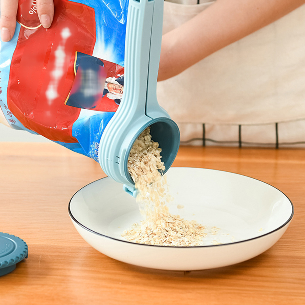1Pcs Leakproof Bag Sealing Cla - Food Storage Dispenser recensie en prijs