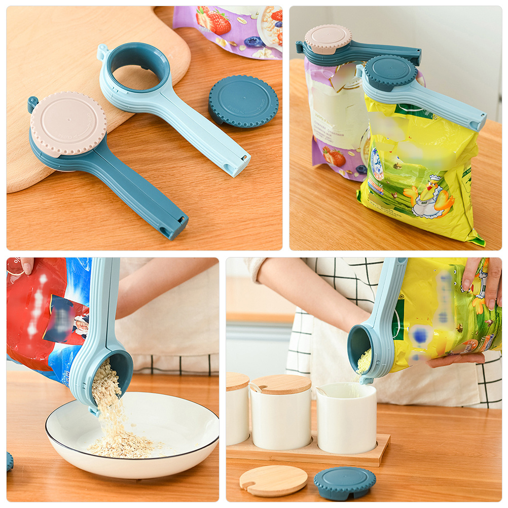 1Pcs Leakproof Bag Sealing Cla - Food Storage Dispenser recensie en prijs