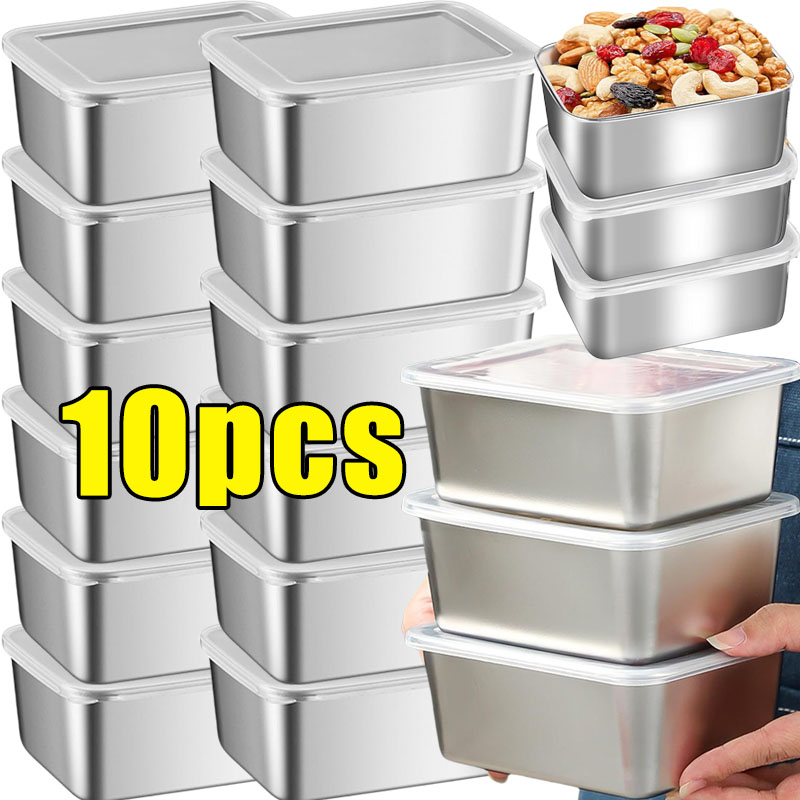 Stainless Steel Food Storage C - Food Storage Stainless Steel Containers recensie en prijs