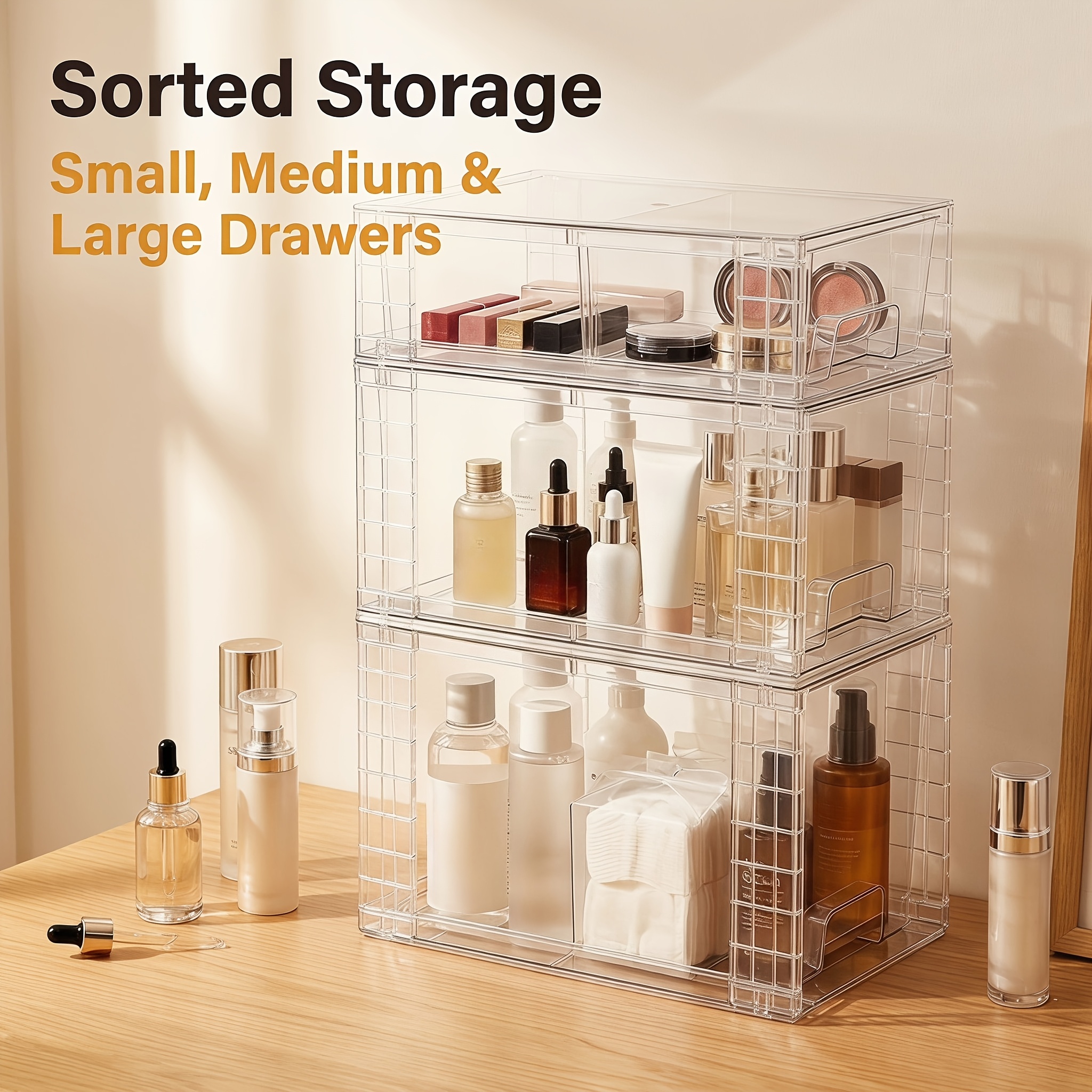 3/4pcs Clear Stackable Storage - Food Storage Without Pantry recensie en prijs