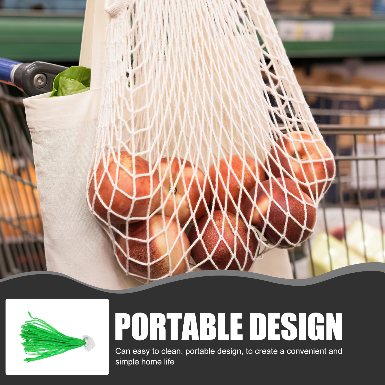 100Pcs Vegetable Mesh Bags Reu - Produce Bag Reusable Mesh recensie en prijs