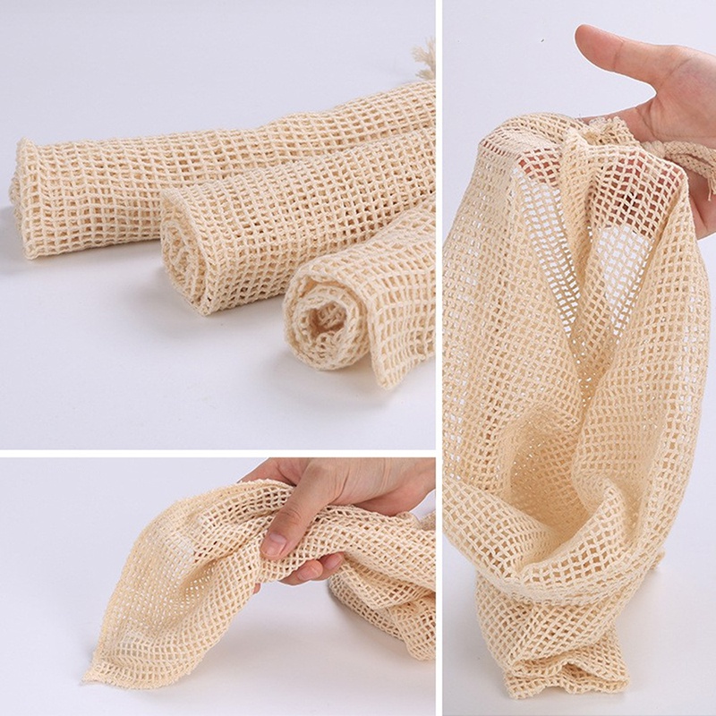 3pcs Reusable Cotton Mesh Prod - Produce Bag Reusable Mesh recensie en prijs