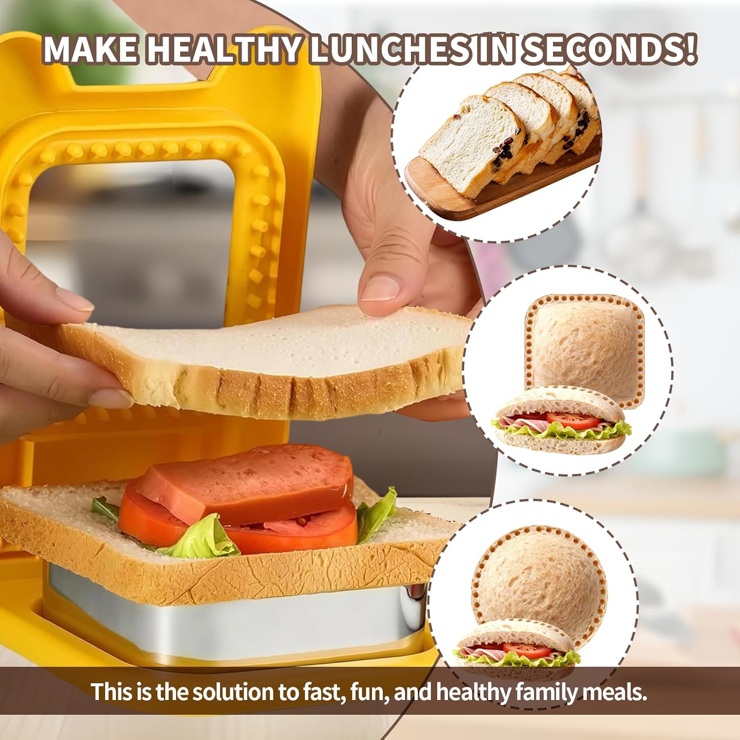 Kids Lunch Sandwich Cutter and - Stainless Lunch Box recensie en prijs