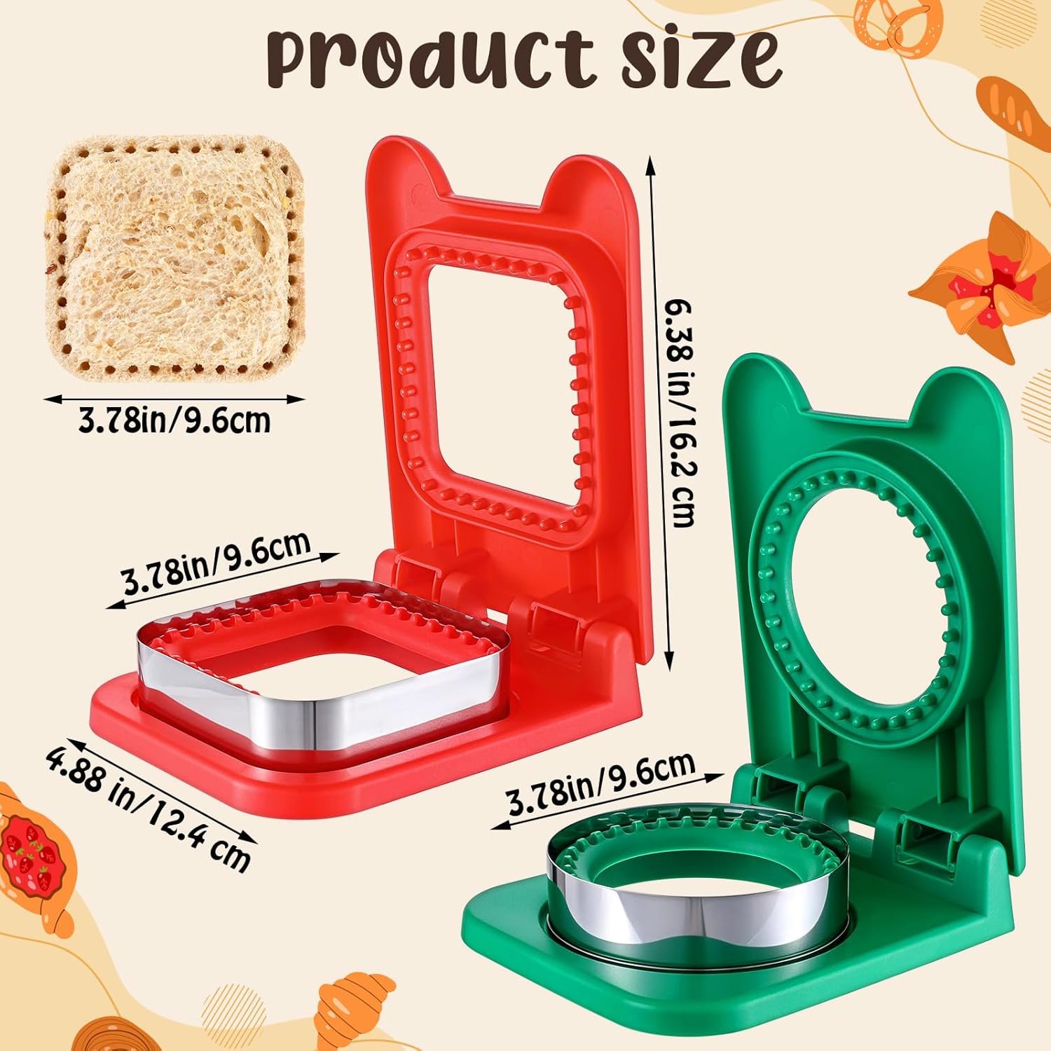 Kids Lunch Sandwich Cutter and - Stainless Lunch Box recensie en prijs