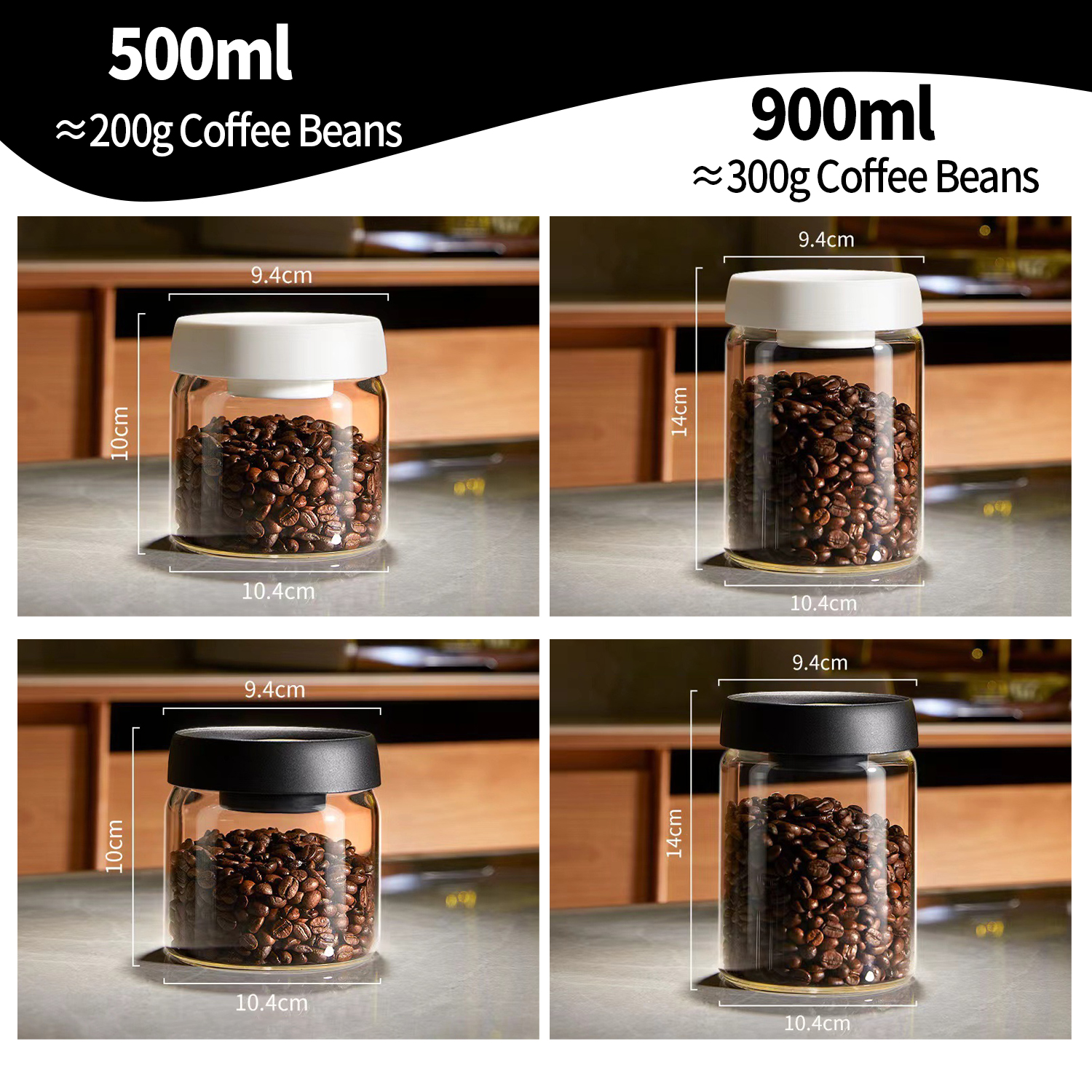 OANKR Vacuum Coffee Canister 5 - Food Storage Warehouse recensie en prijs
