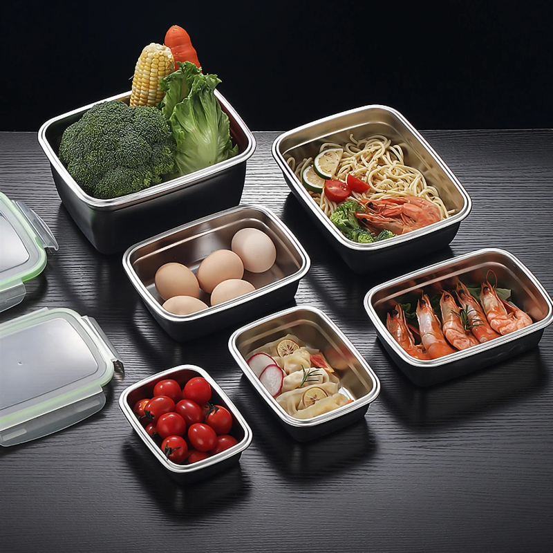 304 Stainless Steel Lunch Box  - Food Storage With Colander recensie en prijs