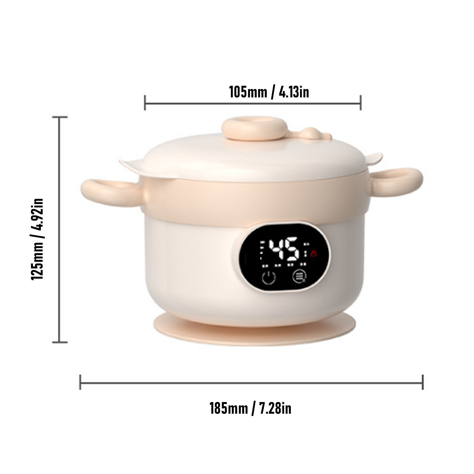 Food Warmer Bowl Electric Lunc - Stainless Lunch Box recensie en prijs