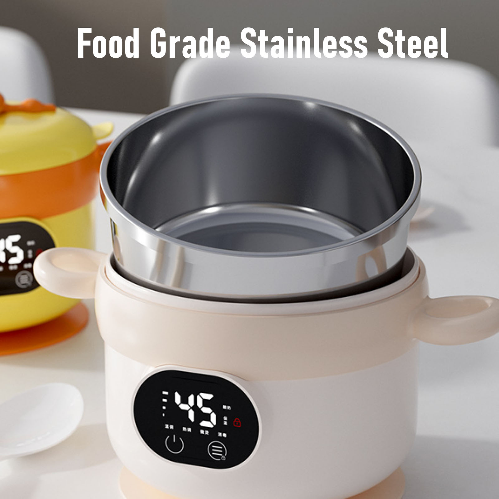 Food Warmer Bowl Electric Lunc - Stainless Lunch Box recensie en prijs