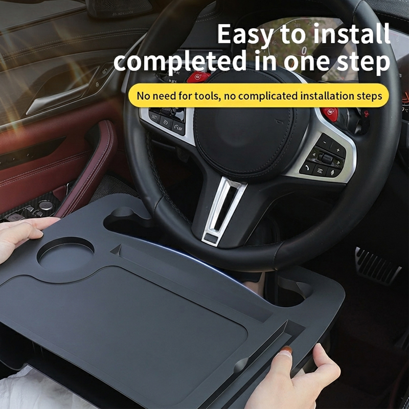 SEAMETAL Car Steering Wheel Ta - Food Storage On Table recensie en prijs