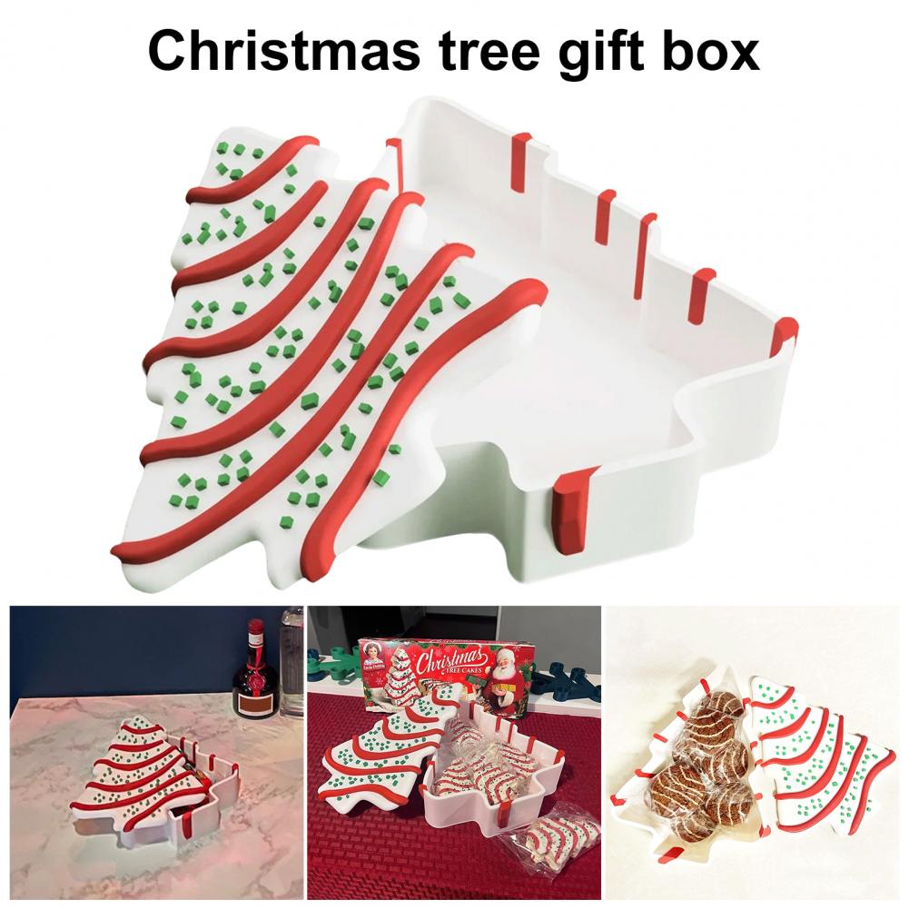 Christmas Tree Box Tree Shape  - Food Storage Plant recensie en prijs
