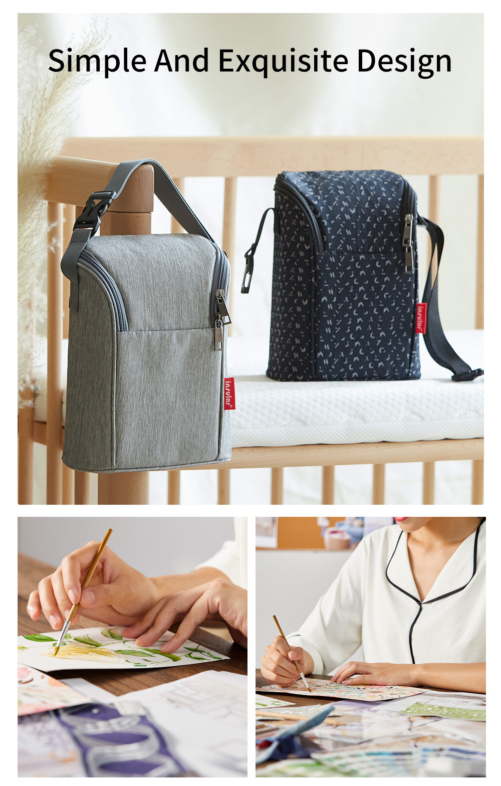 INSULAR Baby Thermal Bag Breas - Food Storage Moms recensie en prijs