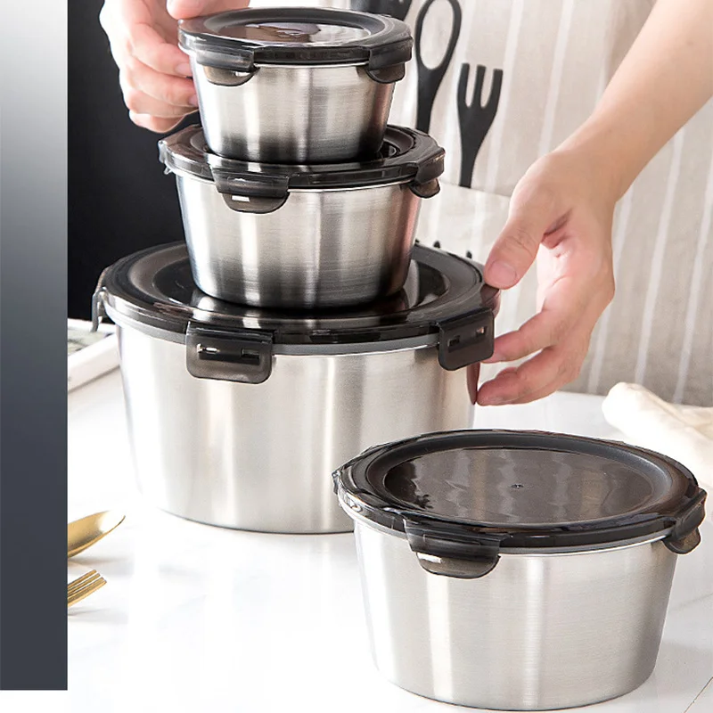 304 Stainless Steel Bento Lunc - Food Storage With Colander recensie en prijs