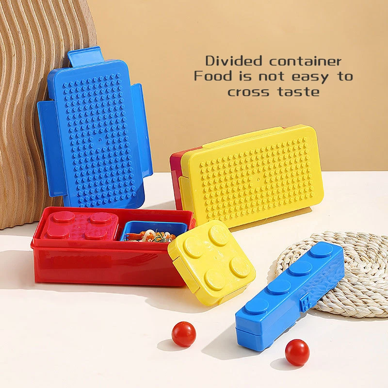 Building Block Lunch Box Color - Food Storage Building recensie en prijs