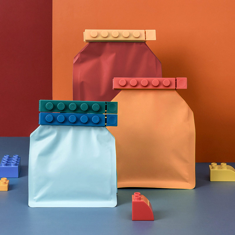 4pcs Building Block Snack Seal - Food Storage Building recensie en prijs