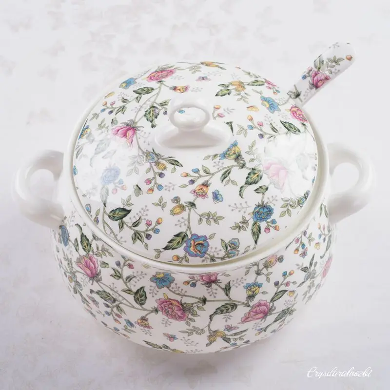 9 Inch, Bone China Tureen for  - Food Storage Plant recensie en prijs