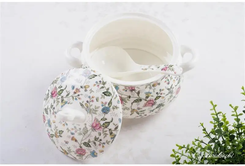 9 Inch, Bone China Tureen for  - Food Storage Plant recensie en prijs
