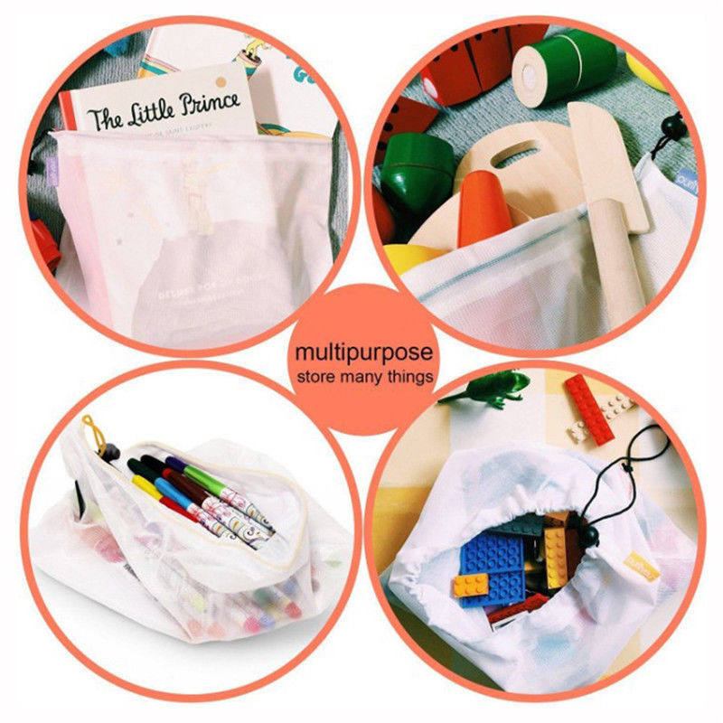 12Pcs Reusable Mesh Produce Ba - Produce Bag Reusable Mesh recensie en prijs