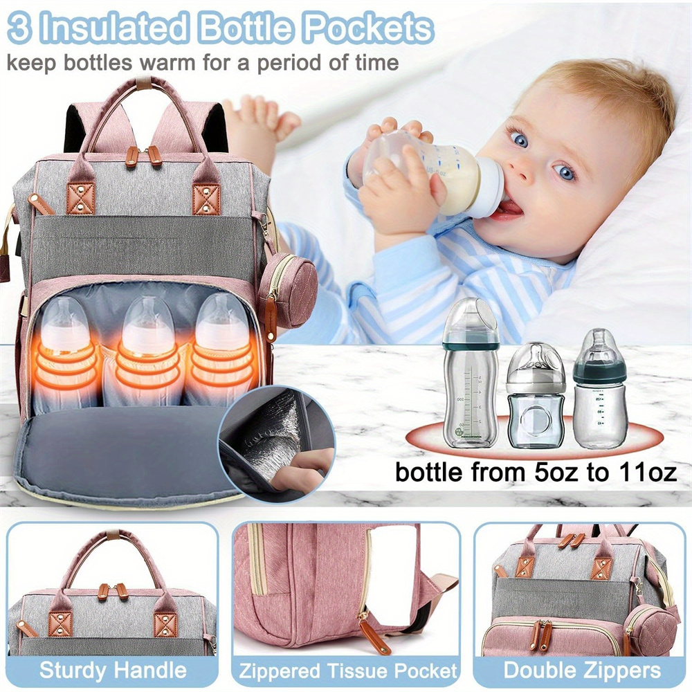 Diaper Bag Backpack Baby Bag,  - Food Storage Moms recensie en prijs