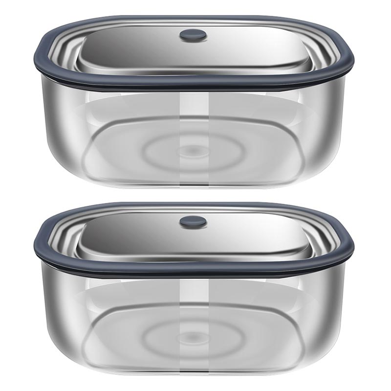 High Borosilicate Glass Rectan - Food Storage With Colander recensie en prijs