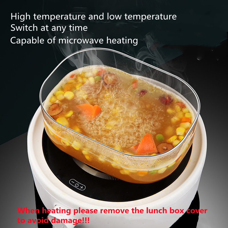 High Borosilicate Glass Rectan - Food Storage With Colander recensie en prijs
