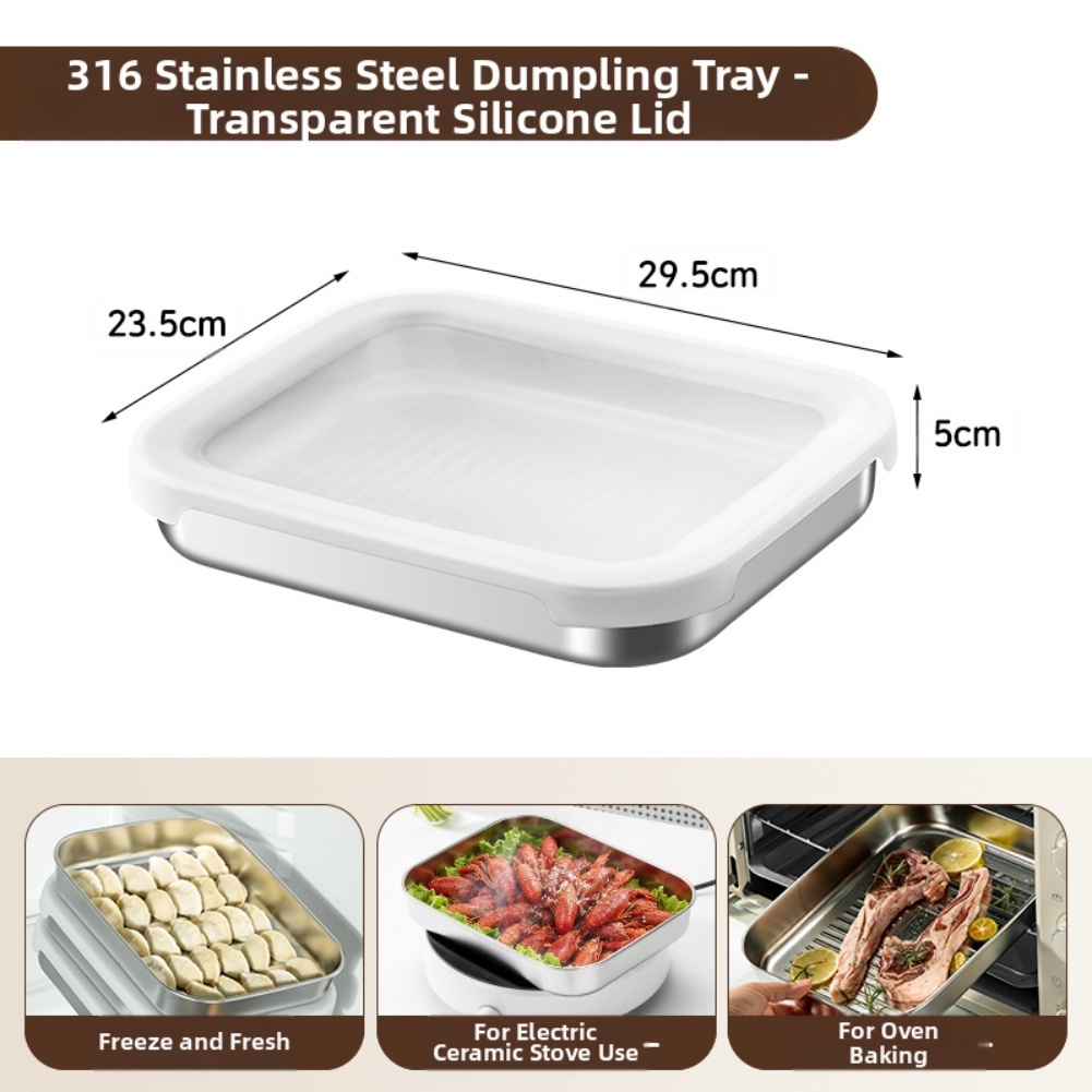 Stainless Steel Food Storage C - Food Storage Stainless Steel Containers recensie en prijs