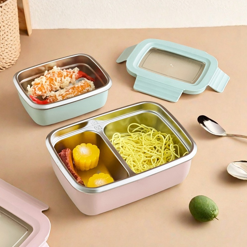 304 Stainless Steel Divided Be - Stainless Lunch Box recensie en prijs