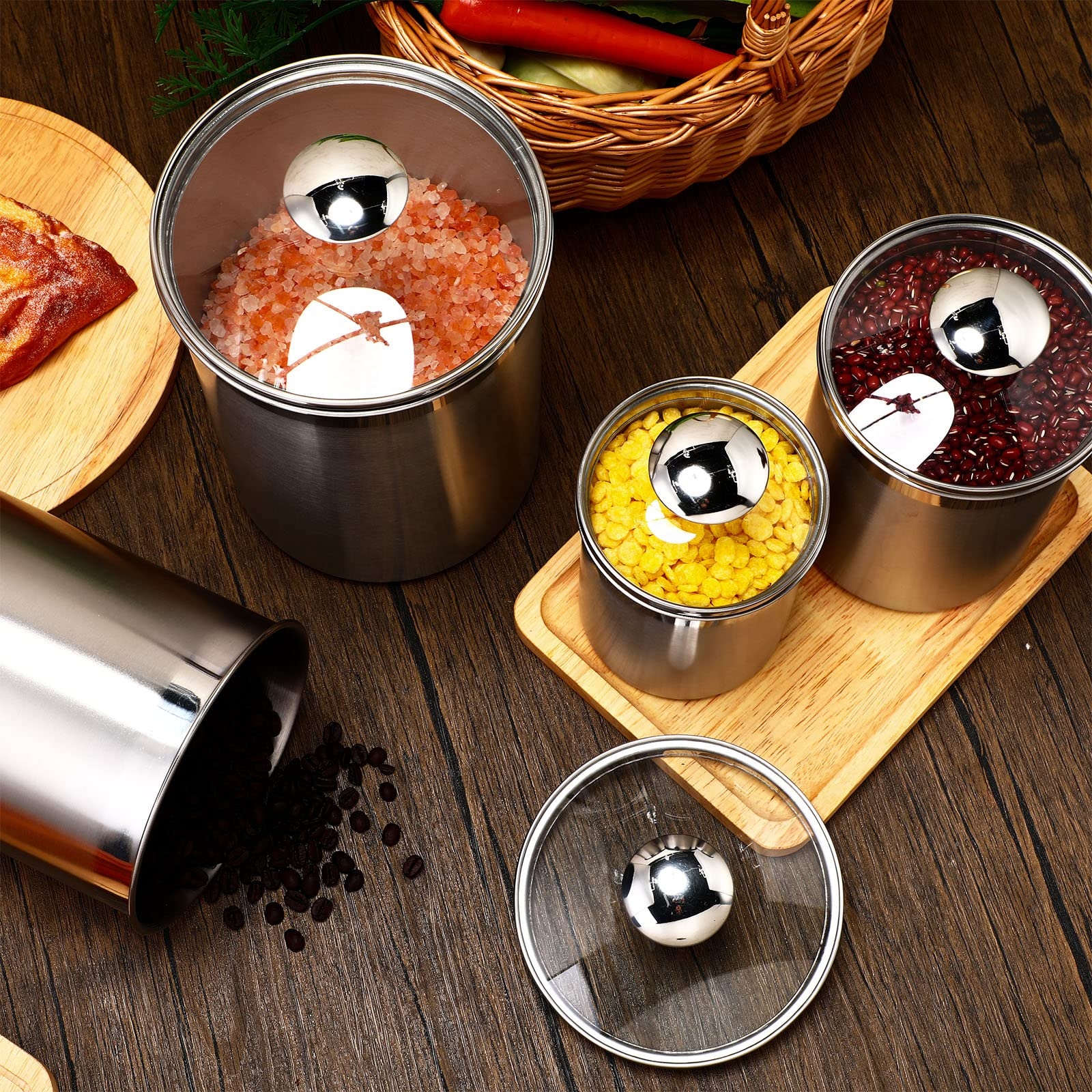 Food Storage Containers Tea Co - Food Storage Stainless Steel Containers recensie en prijs