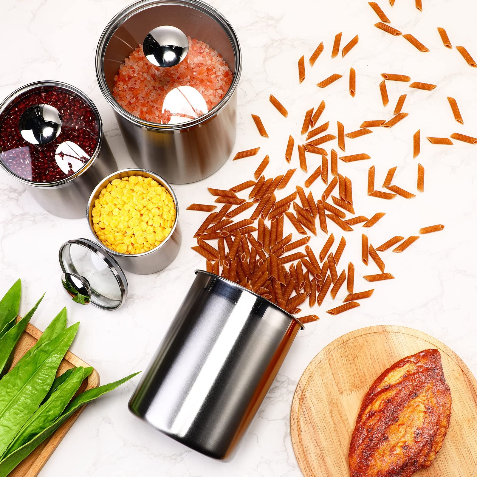 Food Storage Containers Tea Co - Food Storage Stainless Steel Containers recensie en prijs