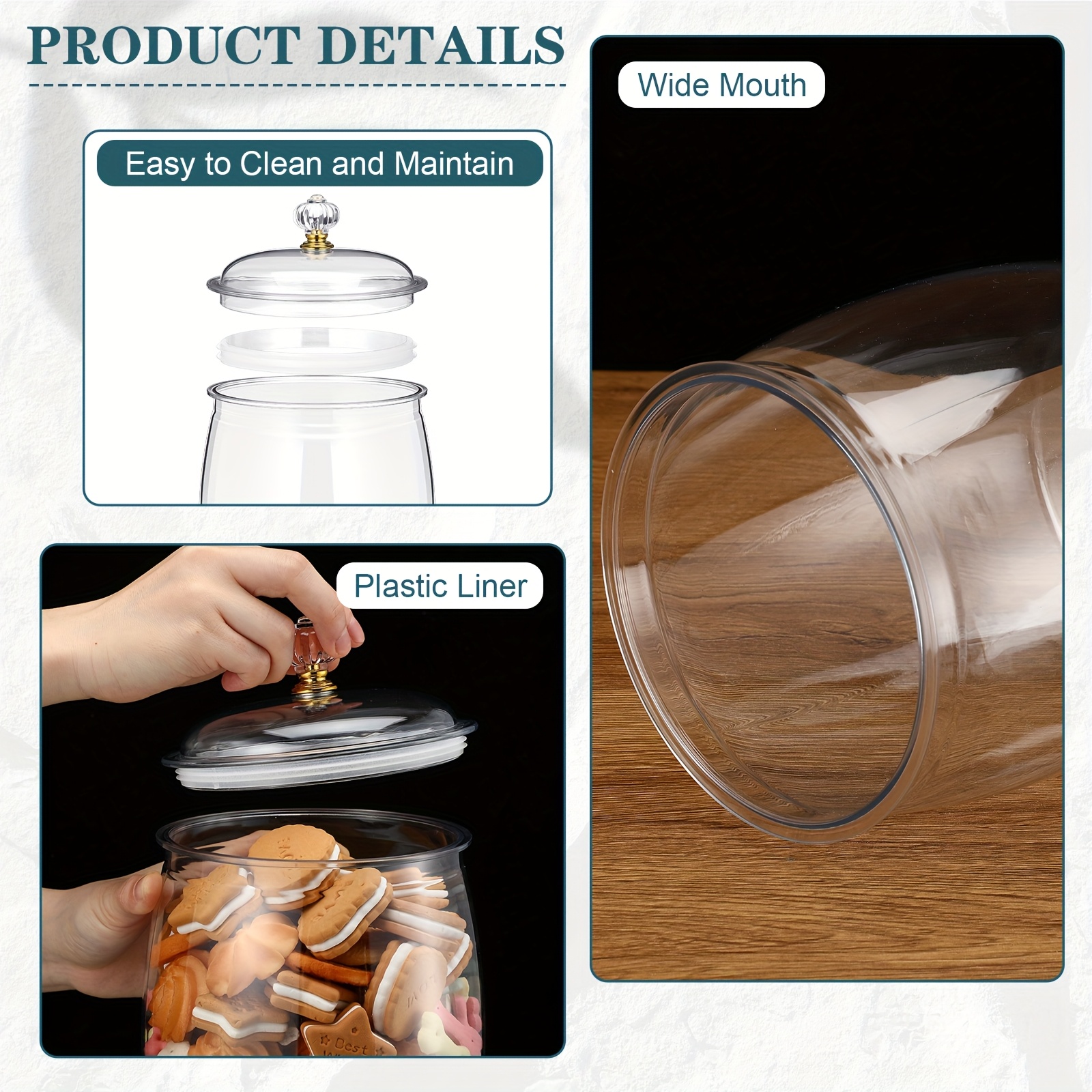Clear Airtight Plastic Apothec - Food Storage Without Pantry recensie en prijs