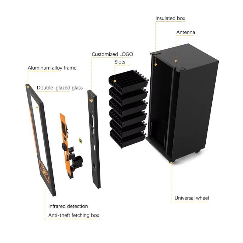 Pet Mall Commercial Vending Ma - Food Storage Zone recensie en prijs