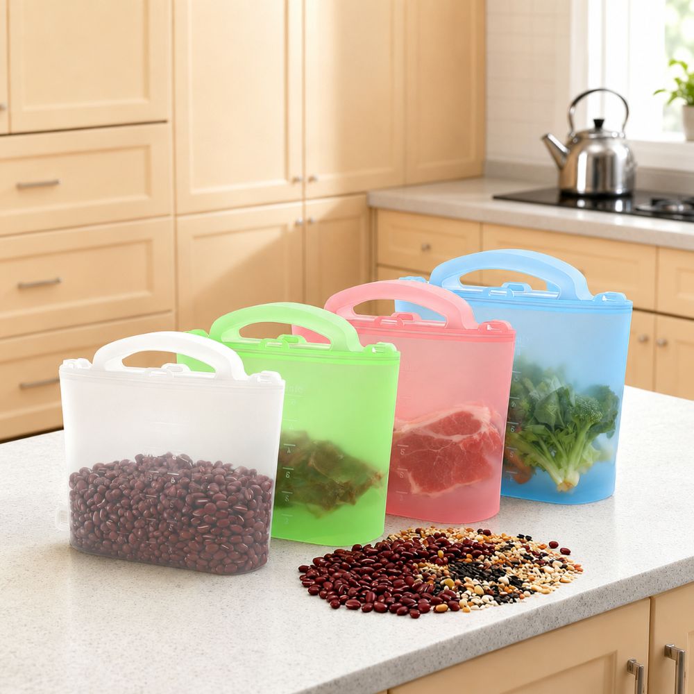 1500ml Food Storage Bags Reusa - Food Storage Ziploc recensie en prijs