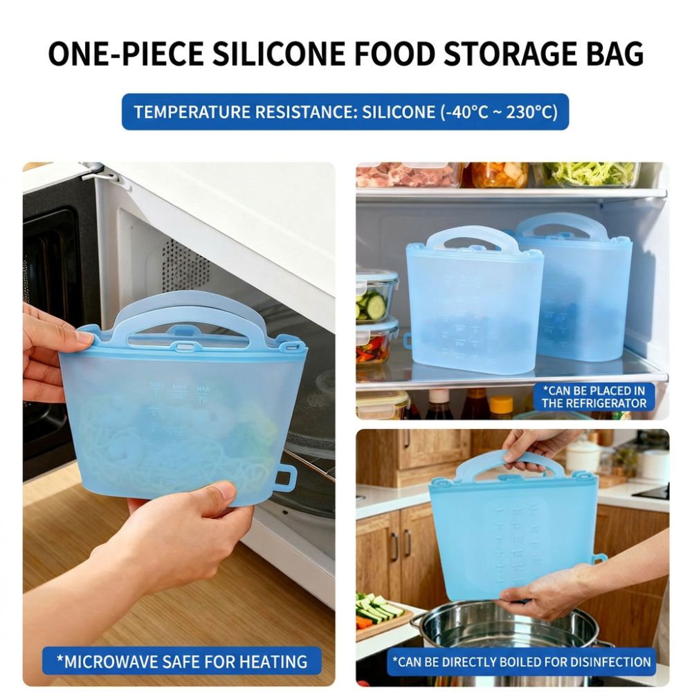 1500ml Food Storage Bags Reusa - Food Storage Ziploc recensie en prijs