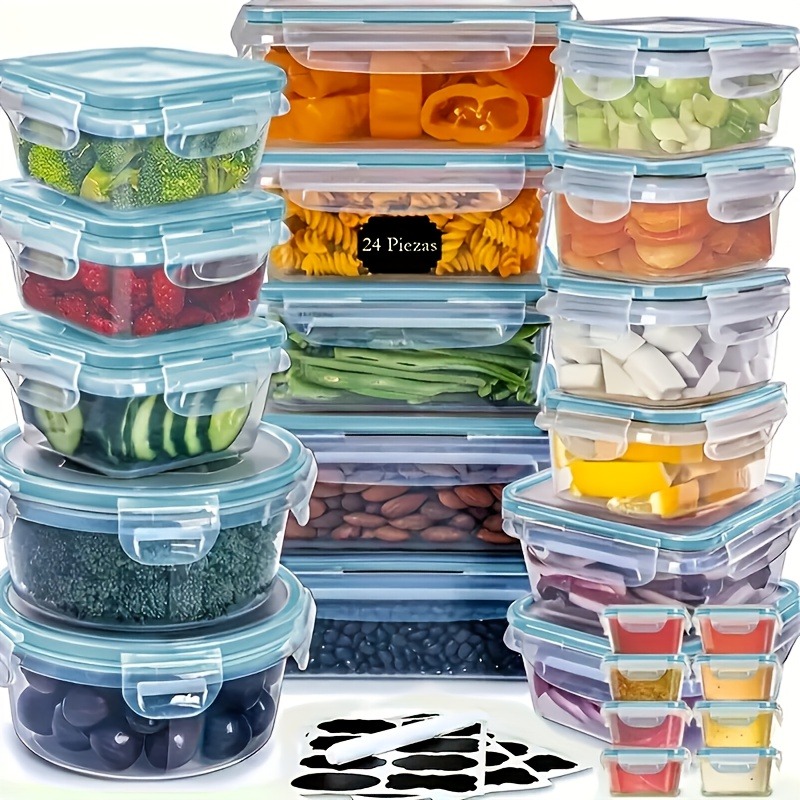 48PCS BPA-Free Food Storage Se - Food Storage With Colander recensie en prijs