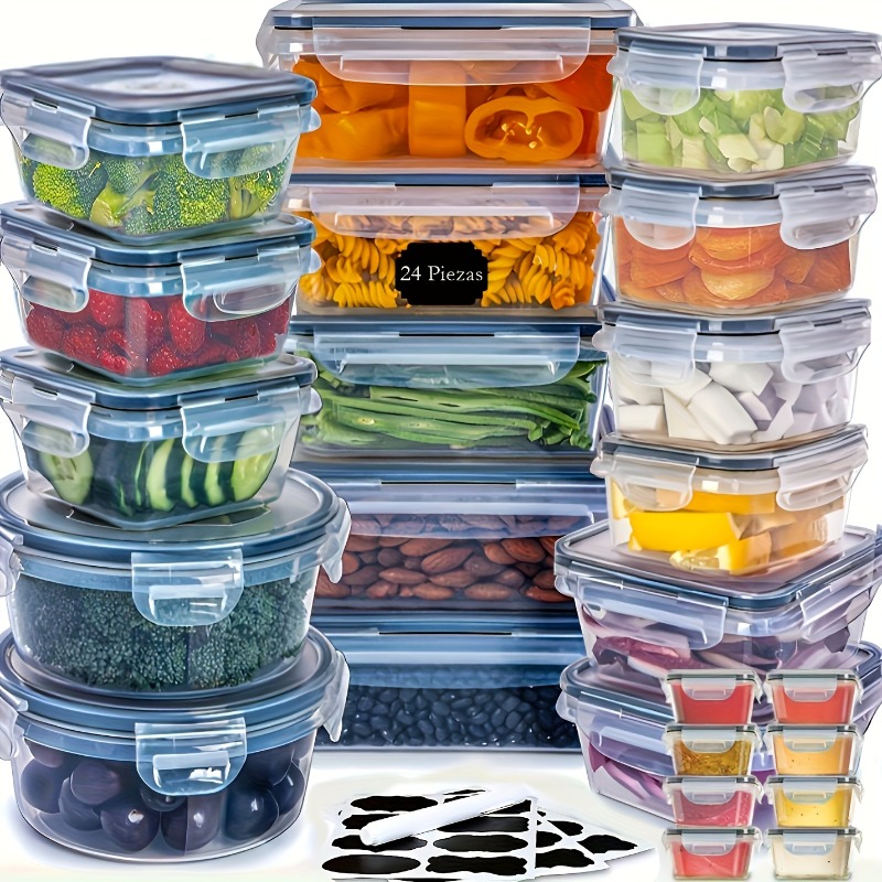 48PCS BPA-Free Food Storage Se - Food Storage With Colander recensie en prijs