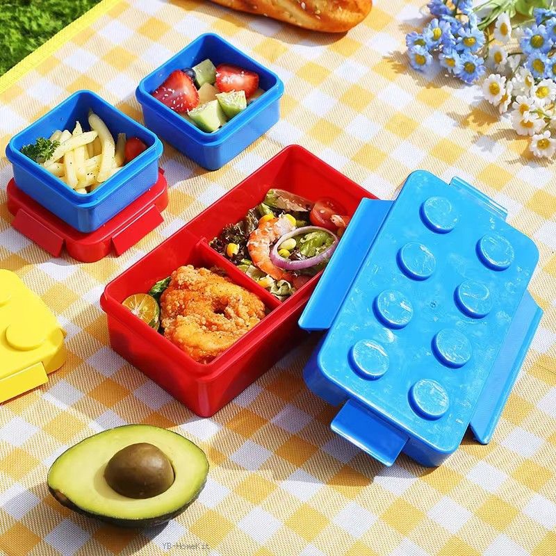 DIY Building Block Lunch Box M - Food Storage Building recensie en prijs