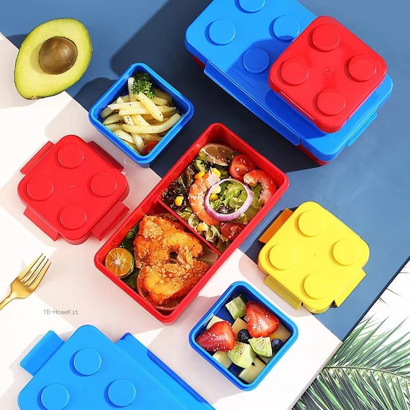 DIY Building Block Lunch Box M - Food Storage Building recensie en prijs
