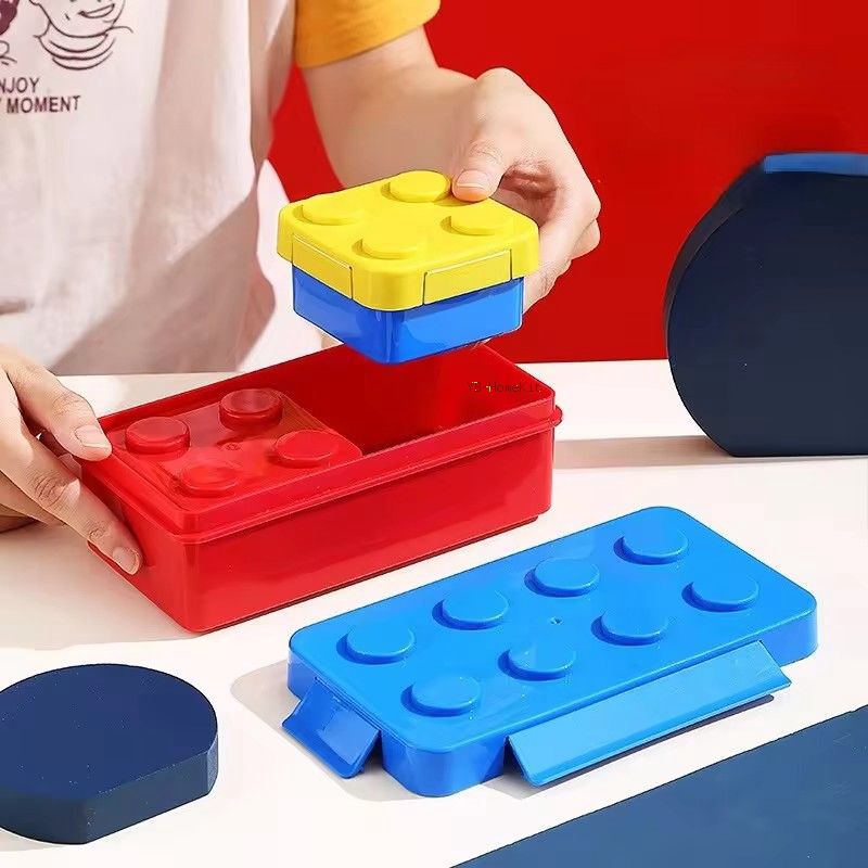 DIY Building Block Lunch Box M - Food Storage Building recensie en prijs