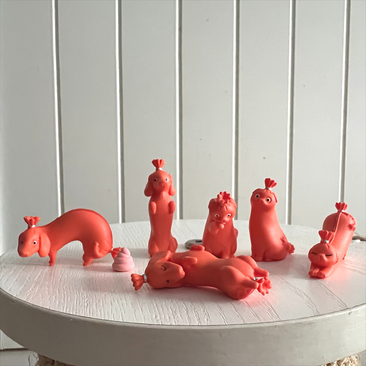 Capsule Gacha Toy Wieners Life - Food Storage On Table recensie en prijs