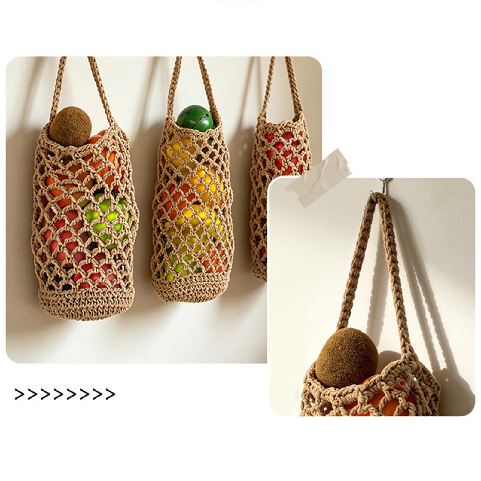Boho Hand Woven Vegetable Stor - Produce Bag Reusable Mesh recensie en prijs
