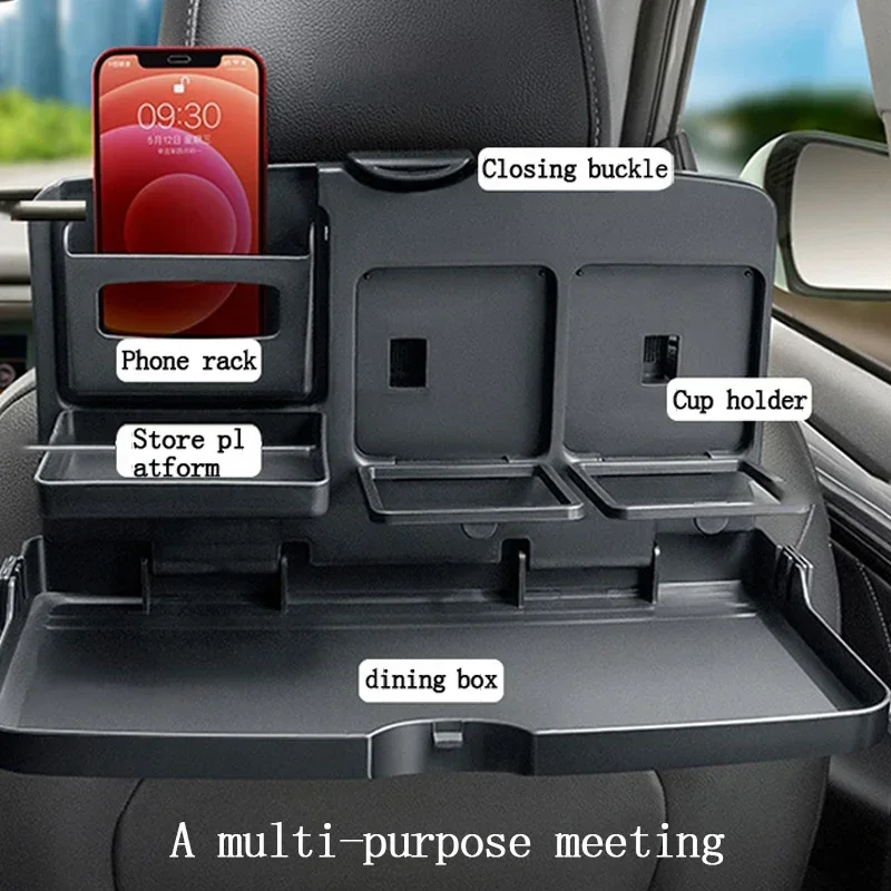 Car Back Seat Foldable Dining  - Food Storage On Table recensie en prijs