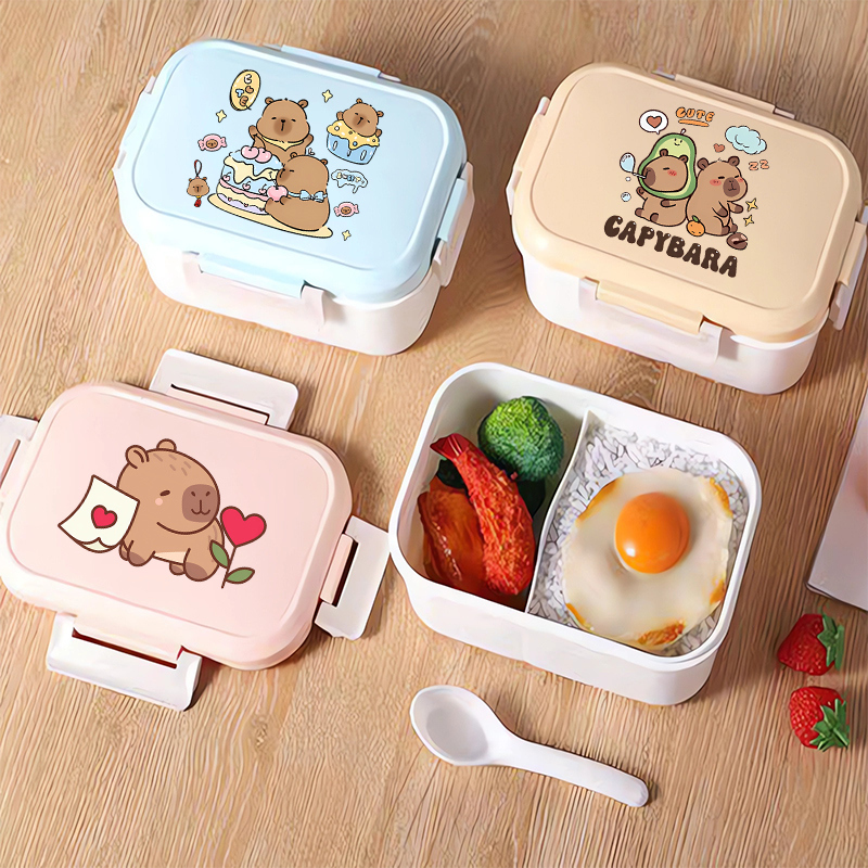 Capybara Bento Lunch Box Carto - Food Storage Warehouse recensie en prijs