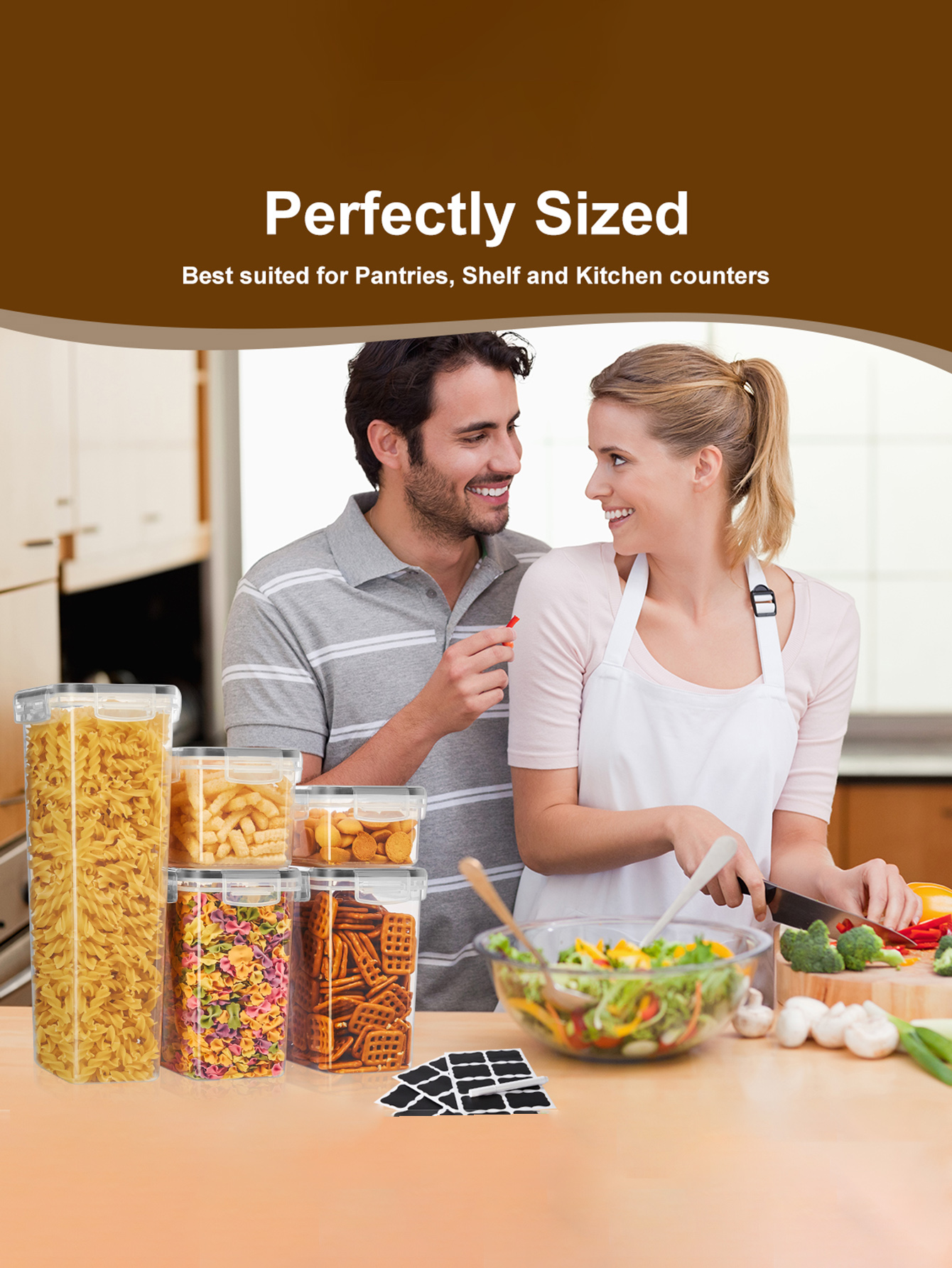 48pcs,Sealed food storage cont - Food Storage With Colander recensie en prijs