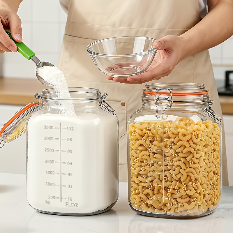 2-Pack 1-Gallon Wide-Mouth Gla - Food Storage Without Pantry recensie en prijs